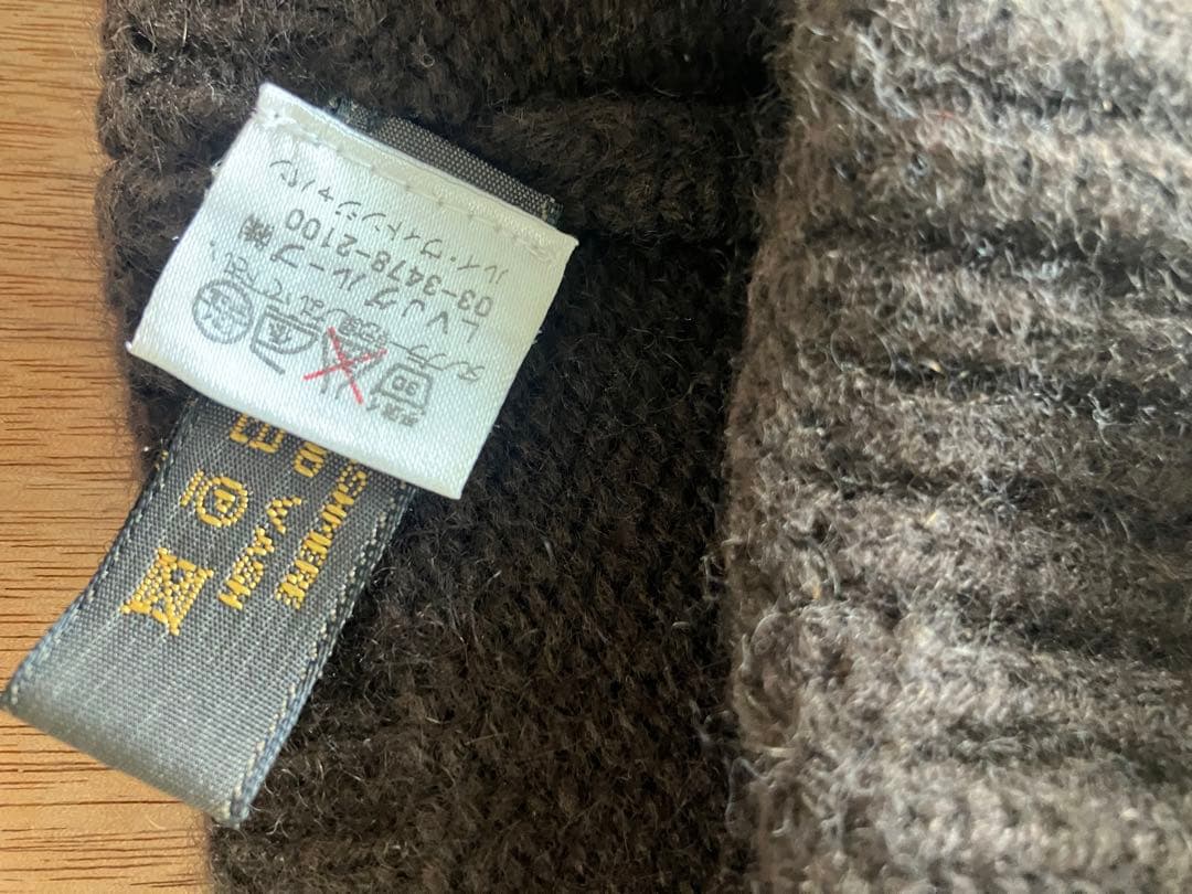 週末お値下げ中　レア　ルイヴィトン　ニット帽