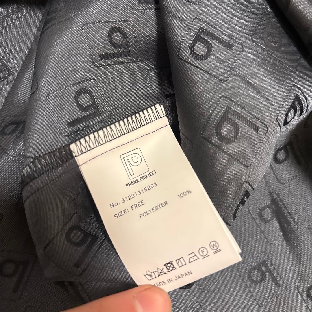美品⭐️prank project ロゴジャガードシャツ