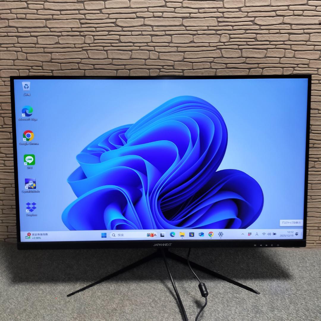 JAPANNEXT 27型 240Hz ゲーミングモニター IPSパネル