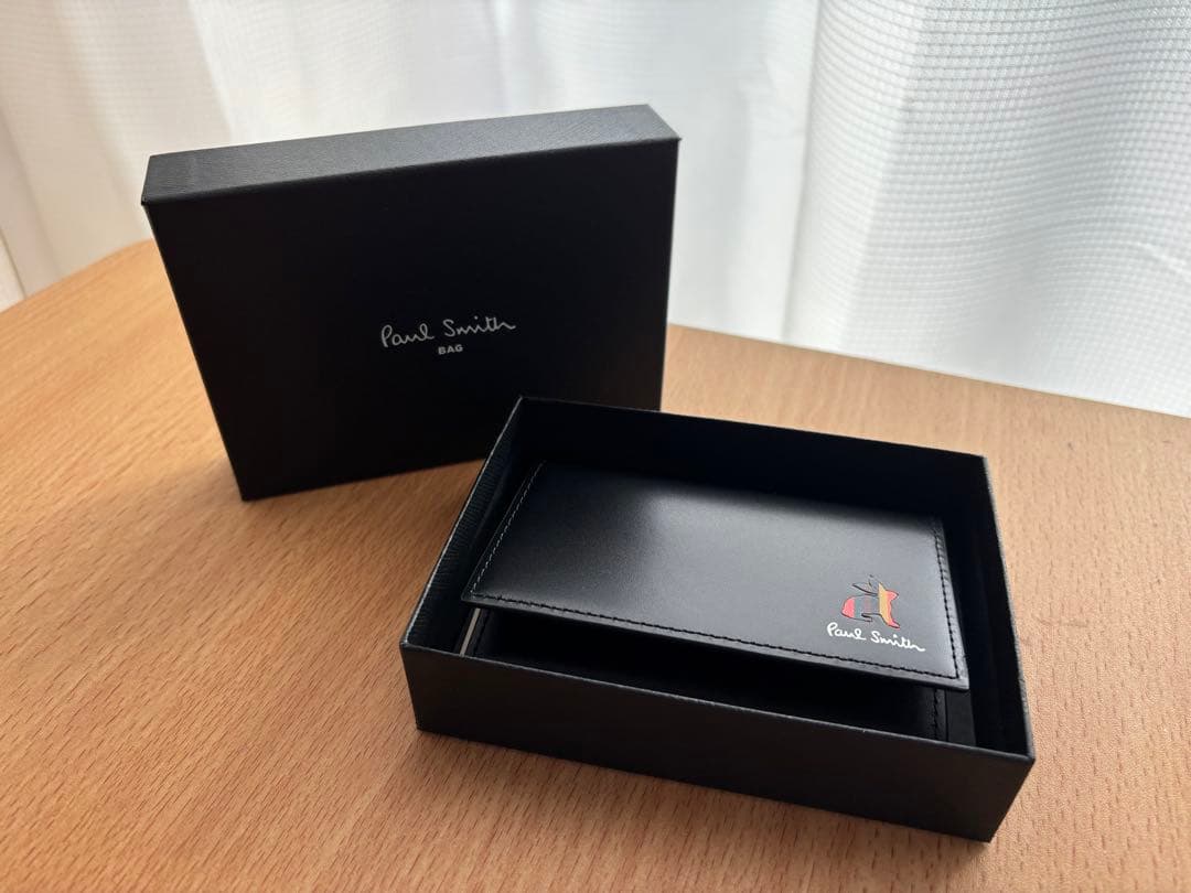 PaulSmith ポールスミス 名刺入れ ストライプ ラビット