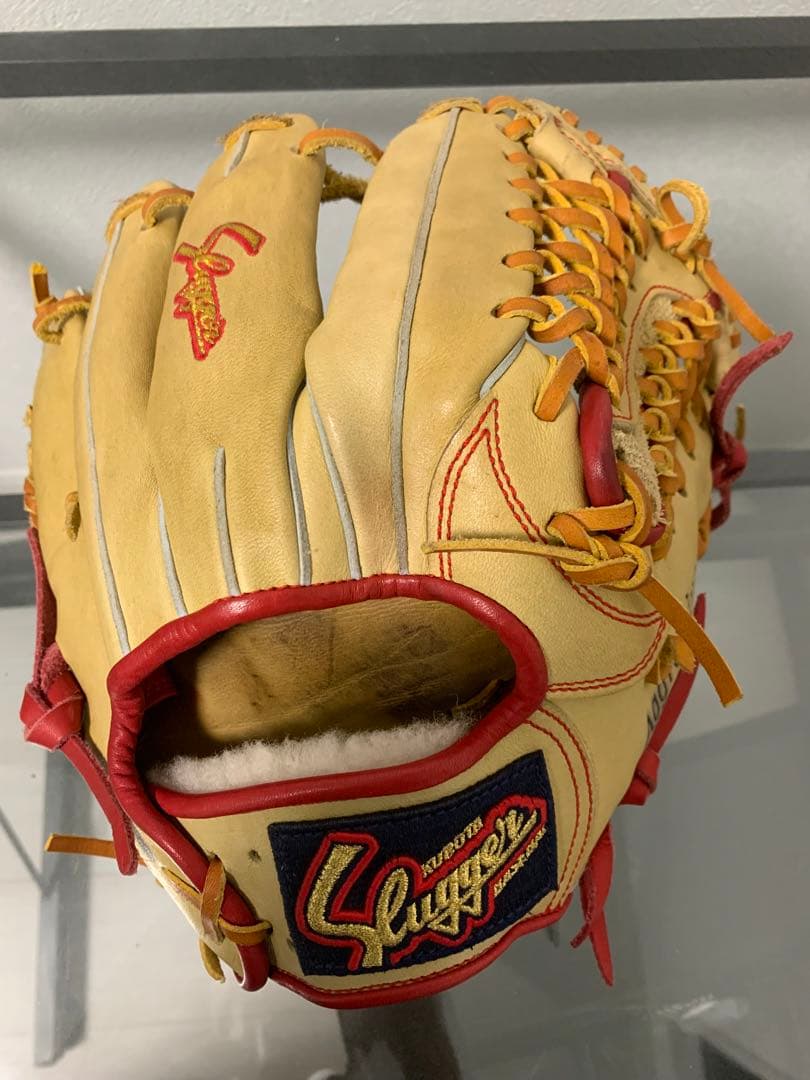 グローブ、久保田スラッガー、M00、鳥谷敬、限定モデル、型付け済み、軟式