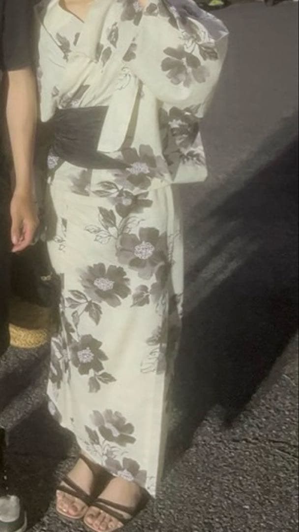 Dita 浴衣 京の水墨画 ⚠️帯黒