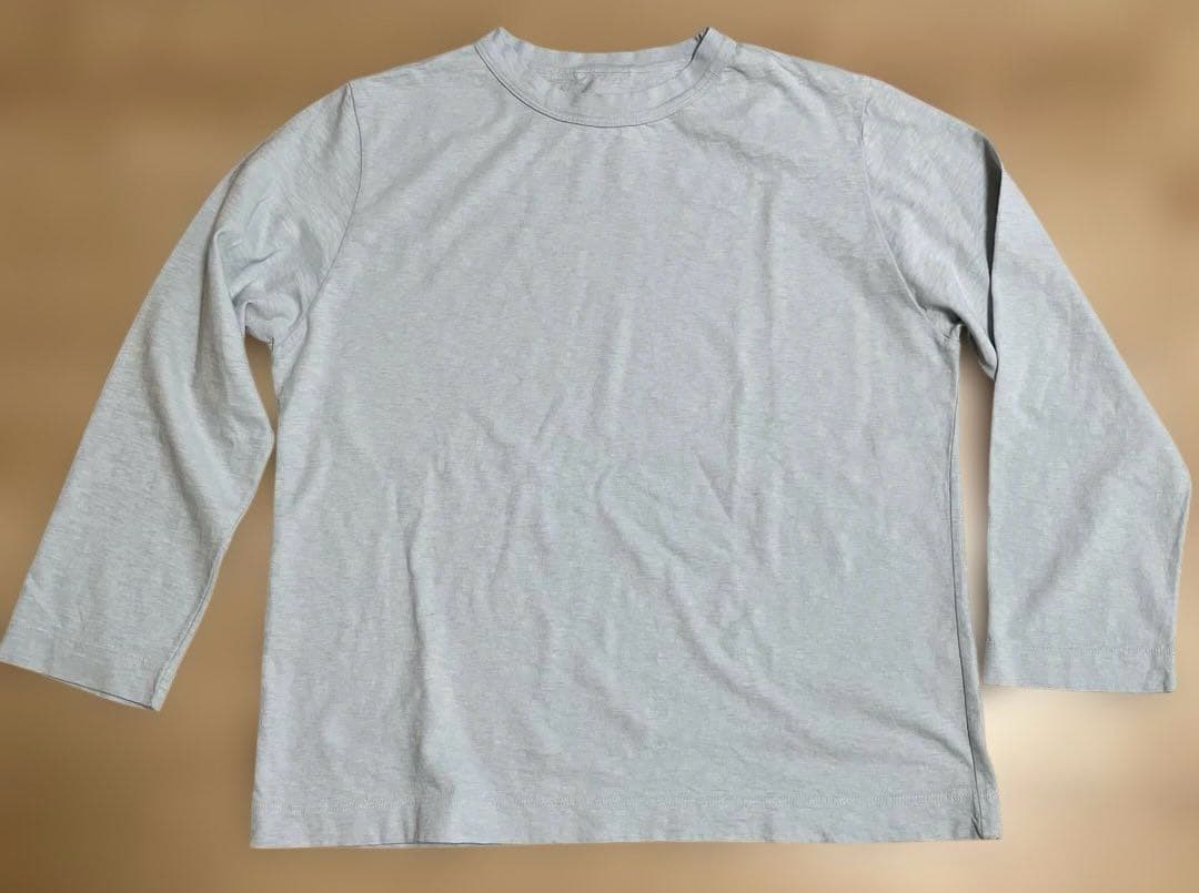 【新品】天竺の四角Tシャツ(浅葱)