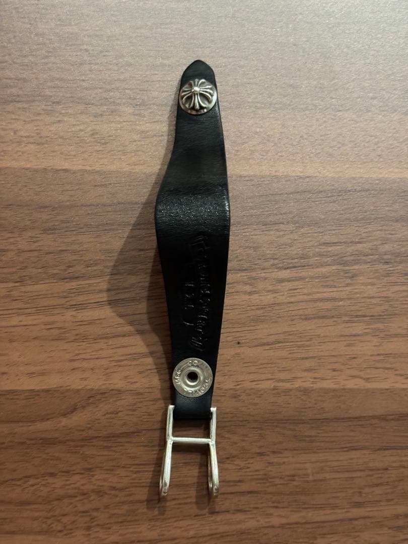 クロムハーツ BELT LOOP クロスボールレザーベルトループ　極美品
