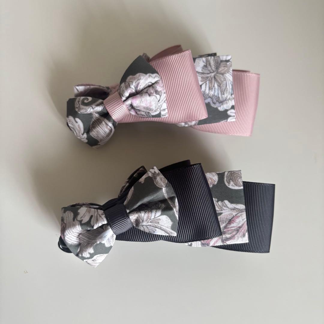 ふーこページ リバティ ヘアアクセサリー