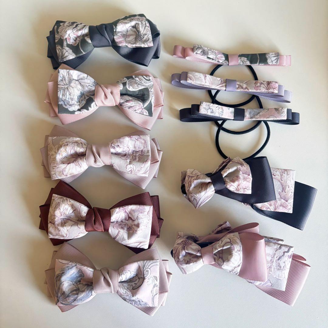 ふーこページ リバティ ヘアアクセサリー