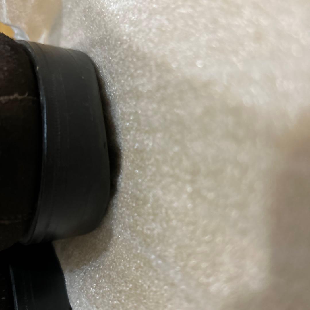 スコッチグレインスエードダークブラウン革靴26 1/2