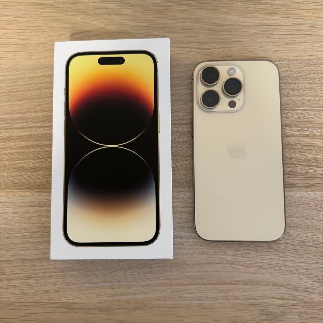 iPhone 14 pro 256GB ゴールド　SIMフリー