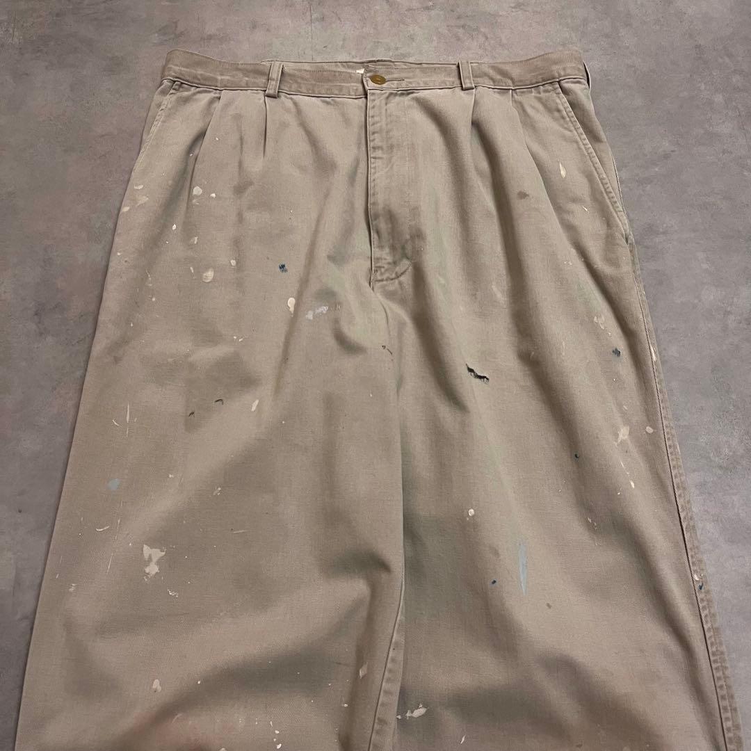 パンツ BANANA REPUBLIC 90s paint splatter chino