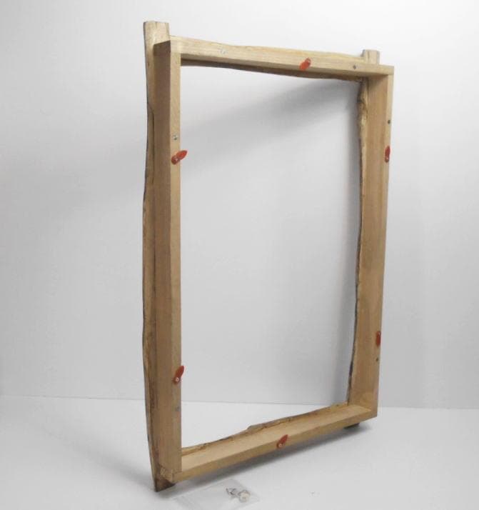 RIKUMUページ◆油絵F4号サイズ用の流木での額縁フレーム