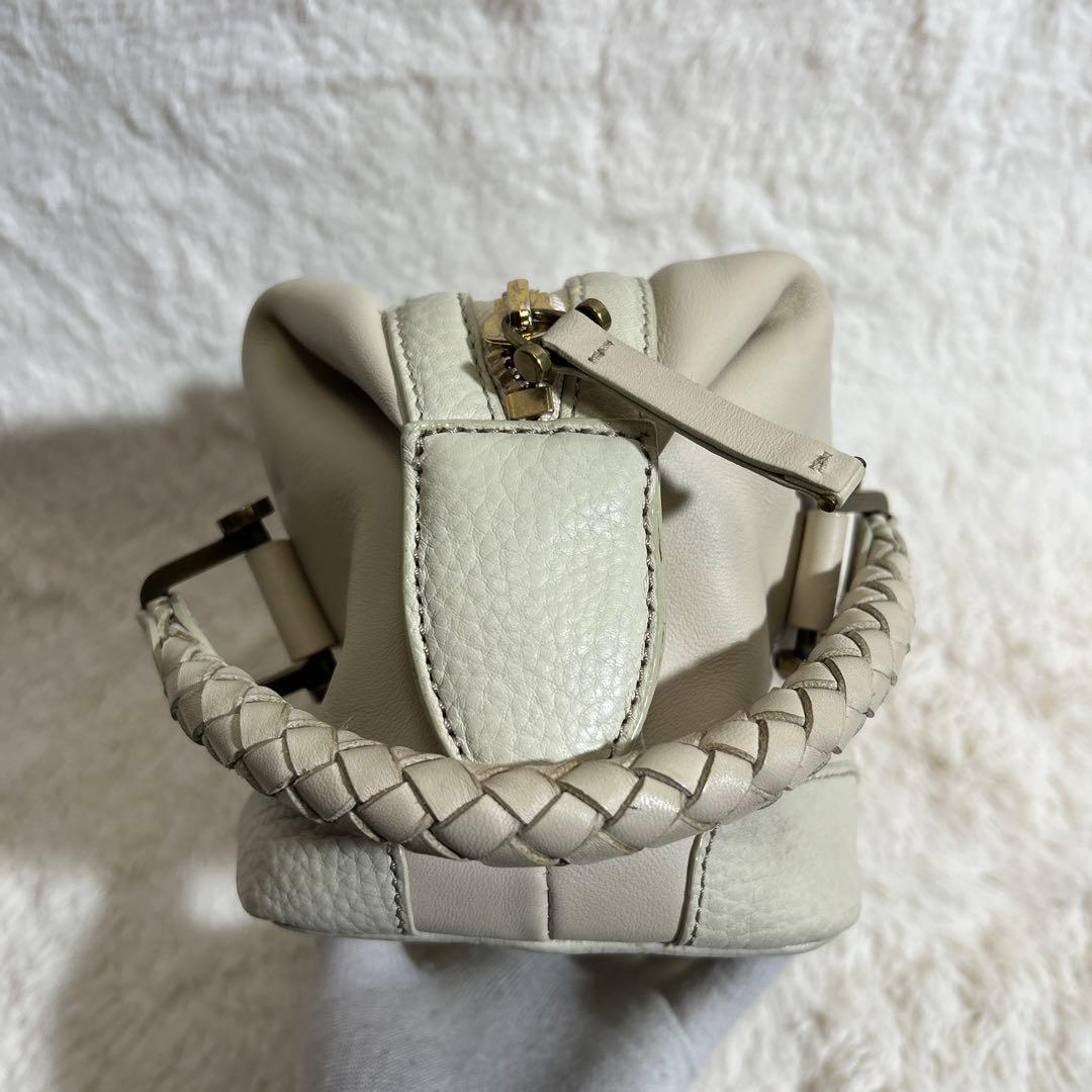 【希少】サムソナイト samsonite BLACK LABELハンドバッグ　白