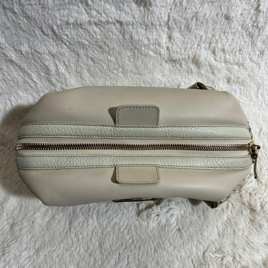 【希少】サムソナイト samsonite BLACK LABELハンドバッグ　白