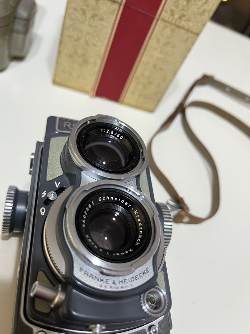 【レア】Rolleiflex 4×4 二眼レフカメラ baby rollei