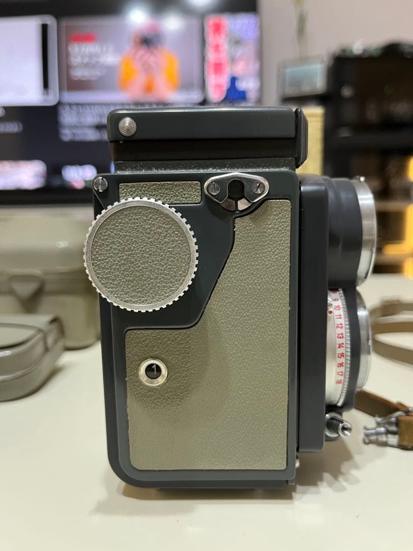 【レア】Rolleiflex 4×4 二眼レフカメラ baby rollei