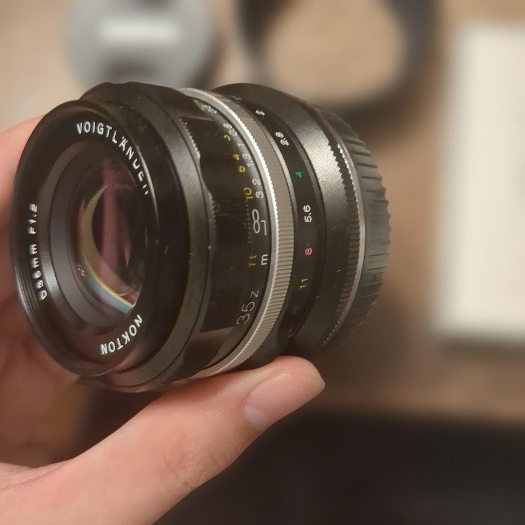 Voigtländer Nokton 35mm F1.2 レンズ