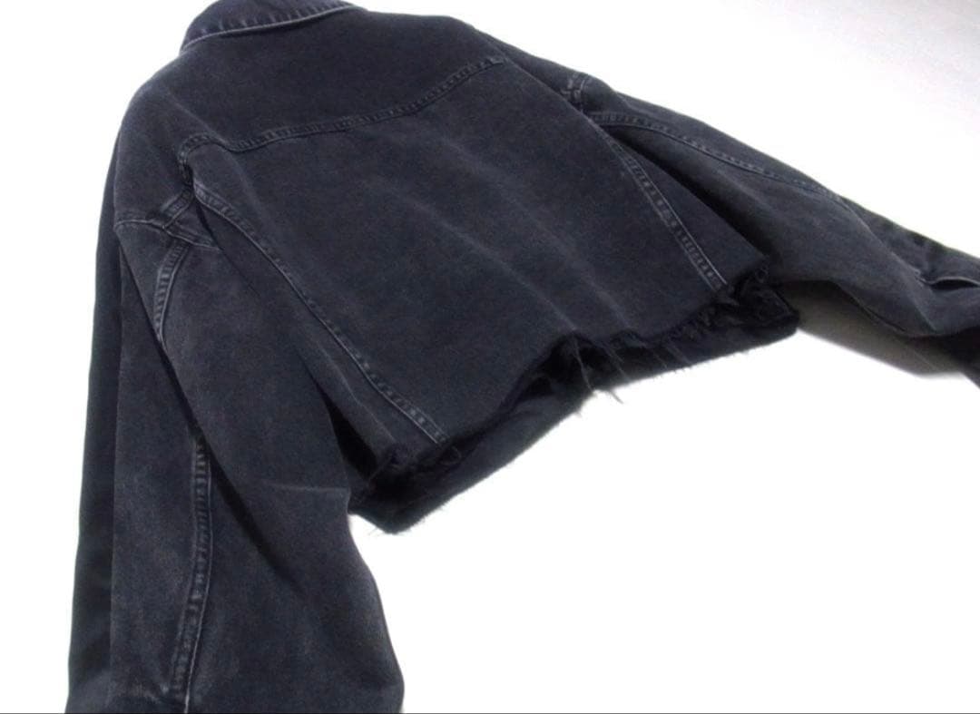 MIU MIUクロップドデニムジャケット