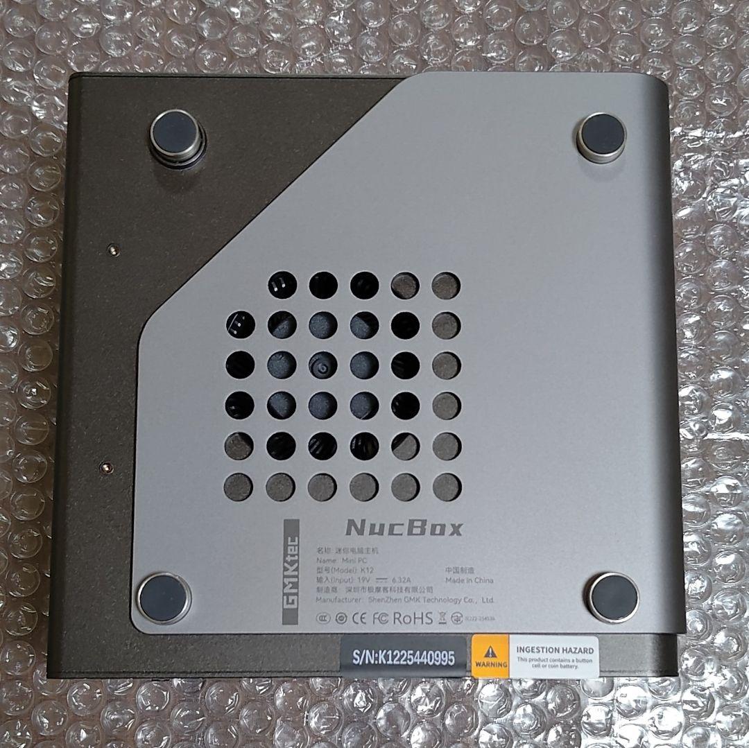 GMKtec Nucbox K12 Ryzen 7 H 255 ベアボーン