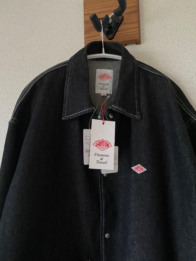 セール❗️新品DANTON カバーオール デニムジャケット メンズ40M