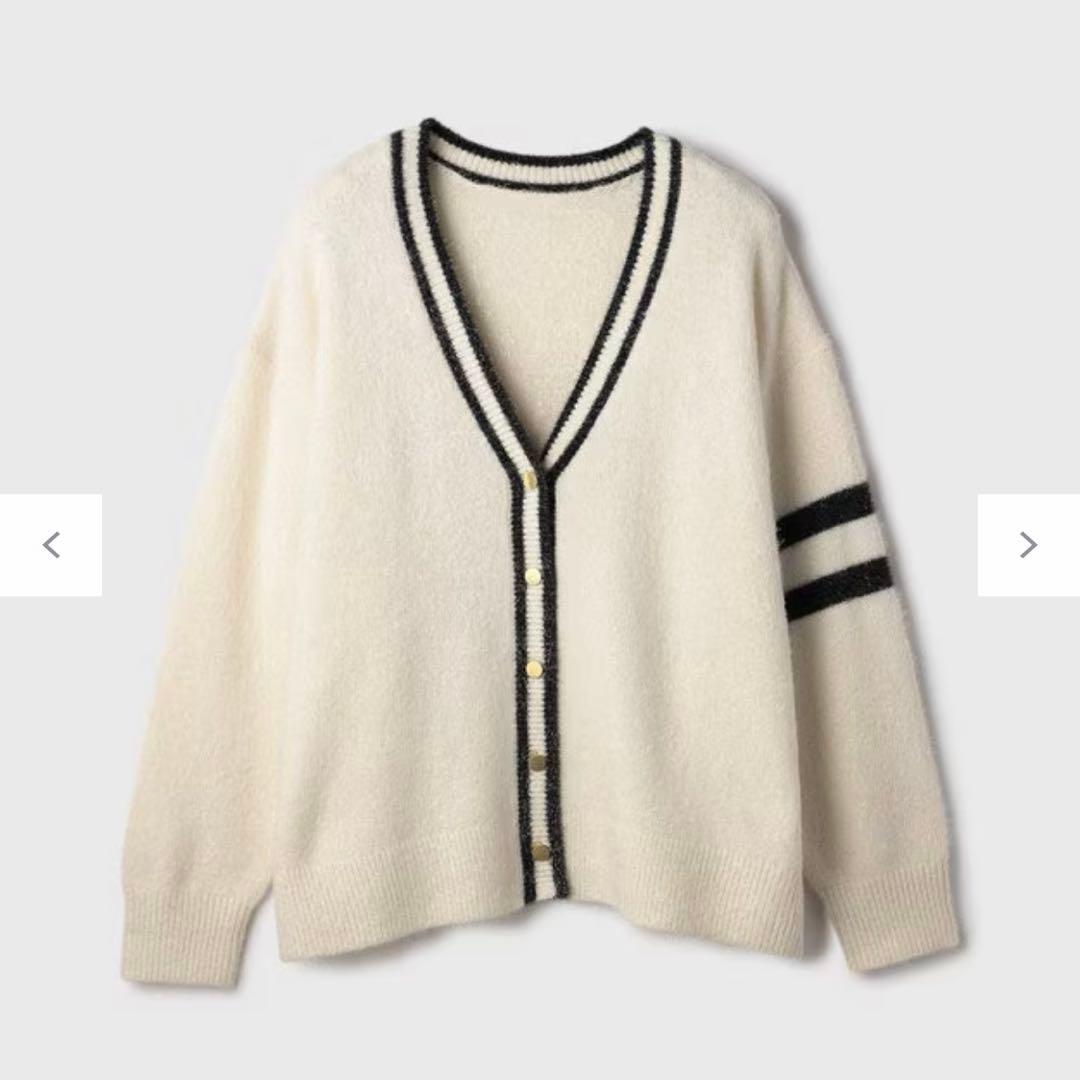 【GRACECONTINENTAL】新品未使用タグ付グリッターニットカーディガン