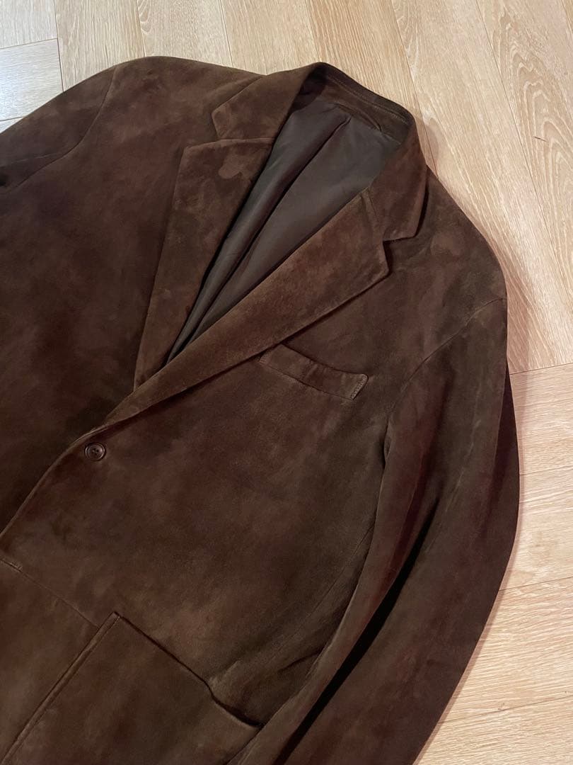 COMOLI コモリ 24AW スエード レザー 2B テーラード ジャケット