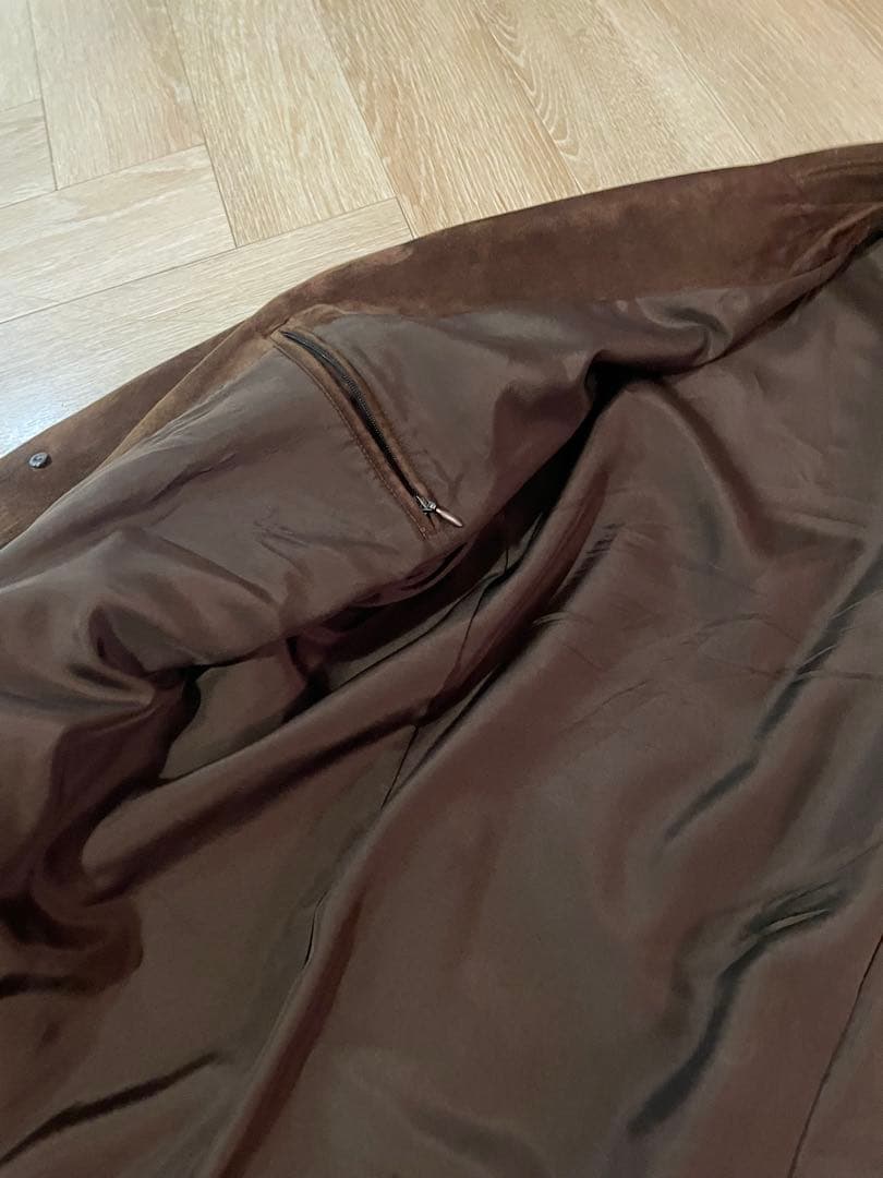 COMOLI コモリ 24AW スエード レザー 2B テーラード ジャケット