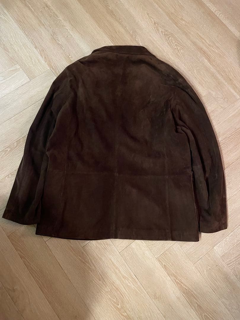 COMOLI コモリ 24AW スエード レザー 2B テーラード ジャケット