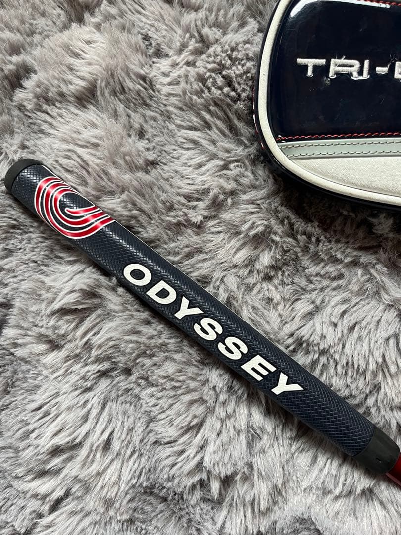s*o様 ODYSSEY TRI-BEAM 7 パター ヘッドカバー付き