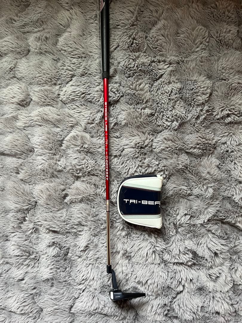 s*o様 ODYSSEY TRI-BEAM 7 パター ヘッドカバー付き