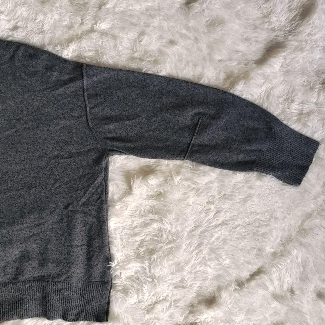 【ユニクロ アニヤハインドマーチ】 モックネック カシミヤ セーター サイズL