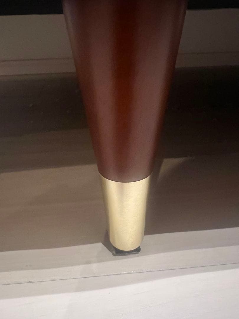 ロウヤ ソファ　2人掛けカウチソファ ベルベット調　グレー　LOWYA