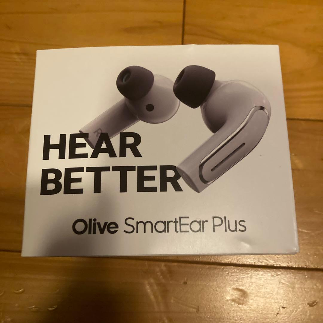 Olive ワイヤレスイヤフォン ホワイト　補聴