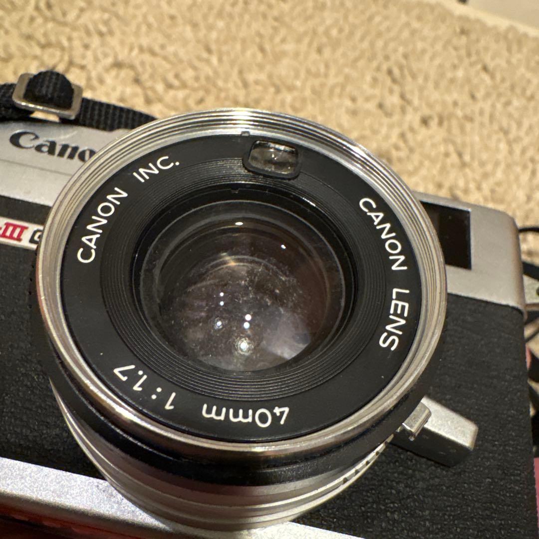 Canon G-III QL フィルムカメラ 40mmレンズ