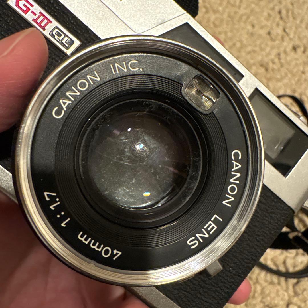 Canon G-III QL フィルムカメラ 40mmレンズ