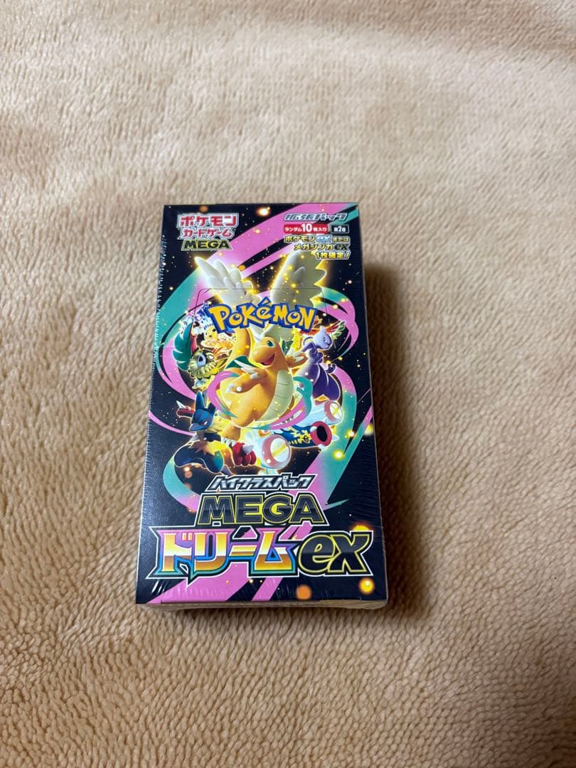 ポケモンカードゲーム MEGAドリームexシュリンク付き1BOX