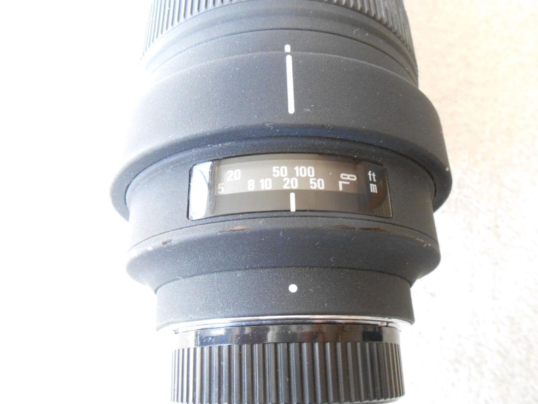 【中古】シグマ 50-500mm F4.5-6.3 APO DG OS ニコン用