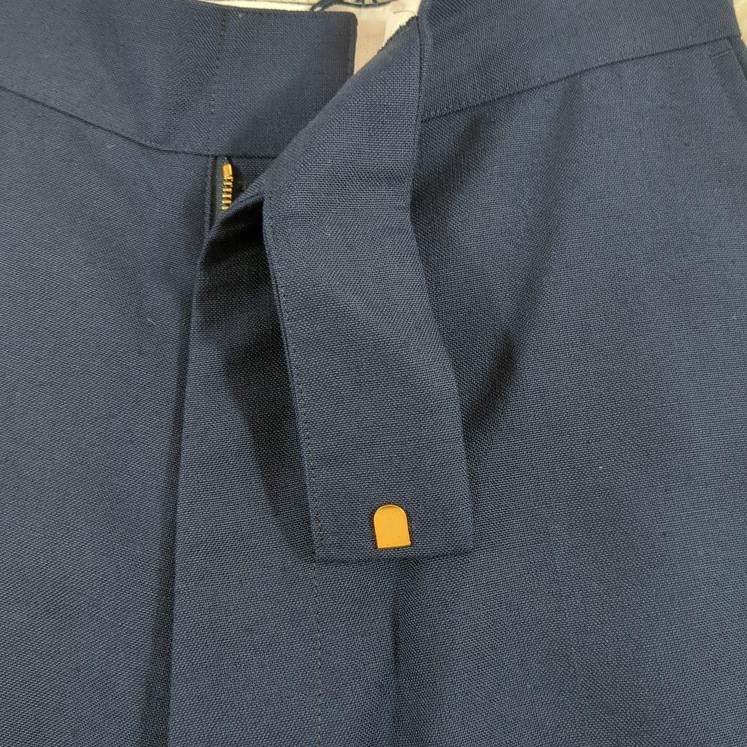 タグ付き★MADISON　BLUE　マディソンブルー　フレアショートパンツ　紺