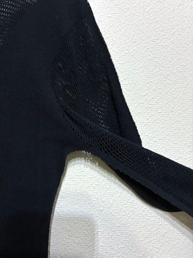 ISSEY MIYAKE A-POC メッシュハイネックカットソー 2 黒