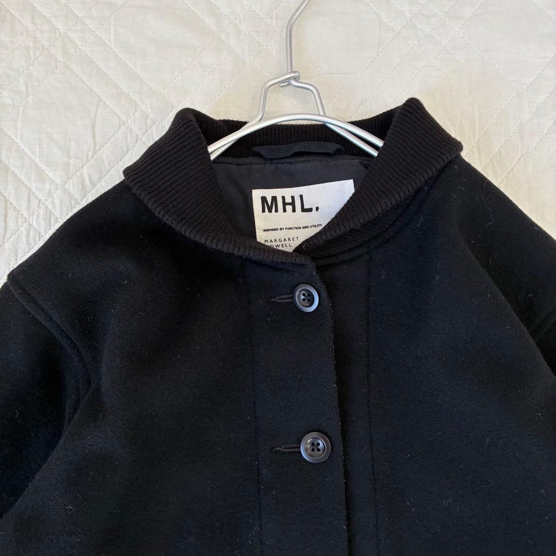 MHL. メルトンブルゾン マーガレットハウエル ジャケット ブラック 1