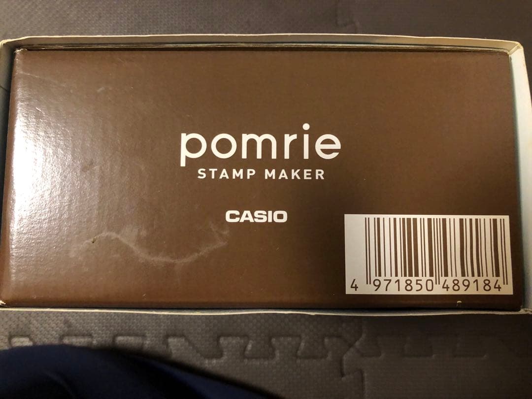 ネームタグ casio pomrie stc-w10-set