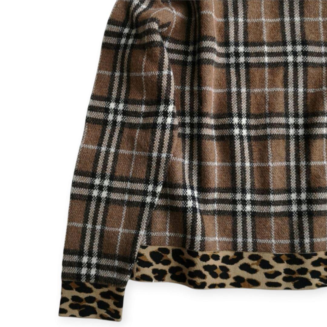 美品 BURBERRY カシミヤ モヘヤ ニット Ｓ