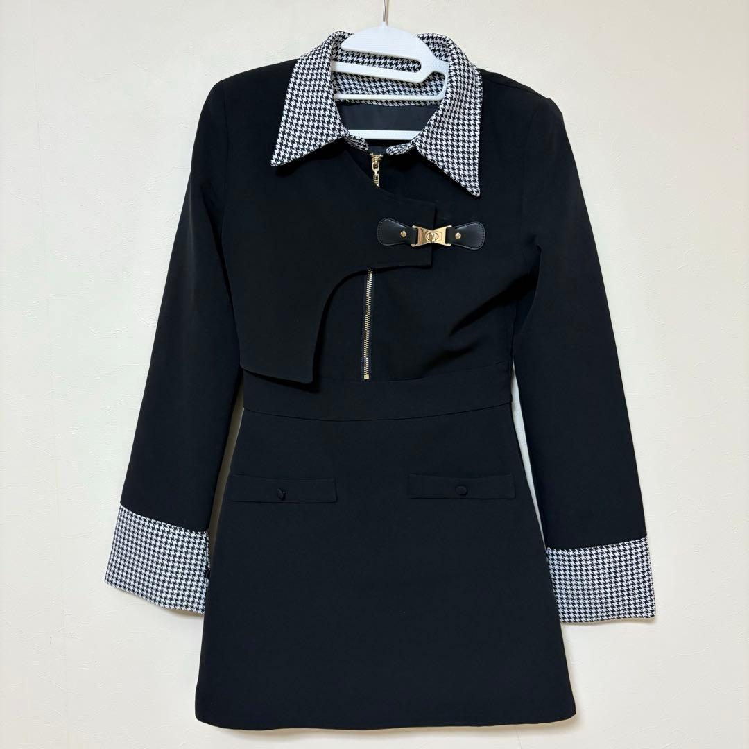 Randy アシンメトリーバックルハウンドワンピース S