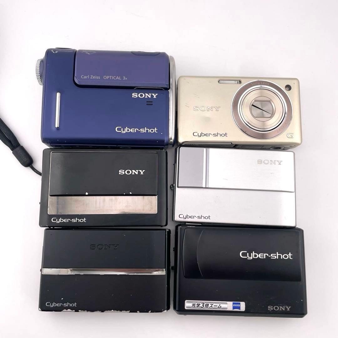 ６台セット【ジャンク】SONY Cyber-shot デジカメDSC-W380他