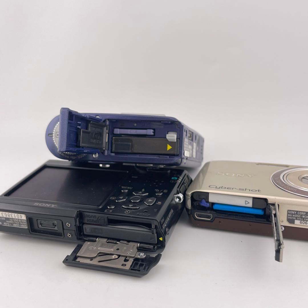 ６台セット【ジャンク】SONY Cyber-shot デジカメDSC-W380他