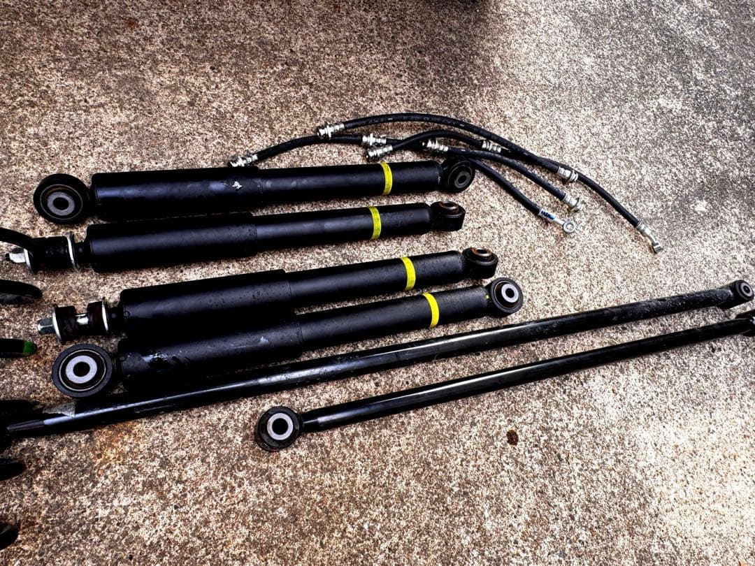 ジムニー jb64 純正サスペンションキット ブレーキホース　ラテラルロッド前後