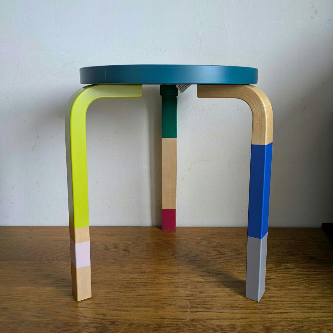 0546【希少】アルテック東京✕鈴木マサル スツール60 ペトロール