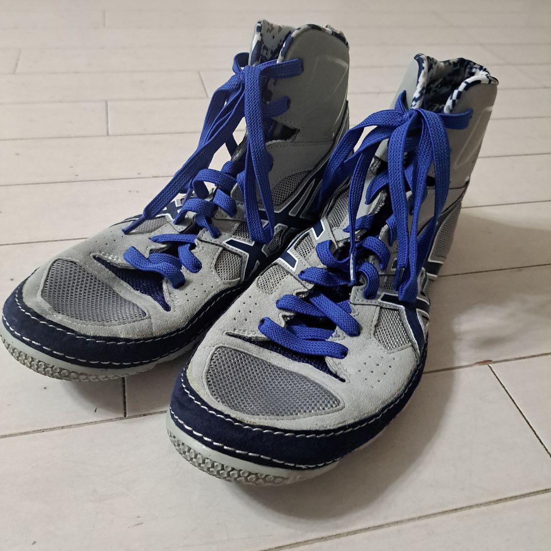 CAEL V7.0 レスリングシューズ。ボクシングシューズ グレー/ブルー