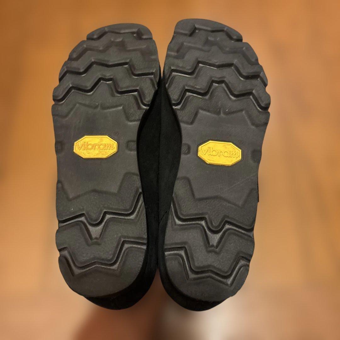 クラークス　ワラビーゴアテックス UK7 1/2 ブラックスエード　美品