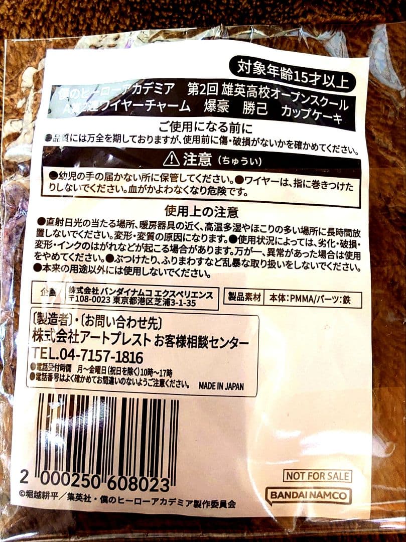 第2回　雄英高校オープンスクール　爆豪勝己セット