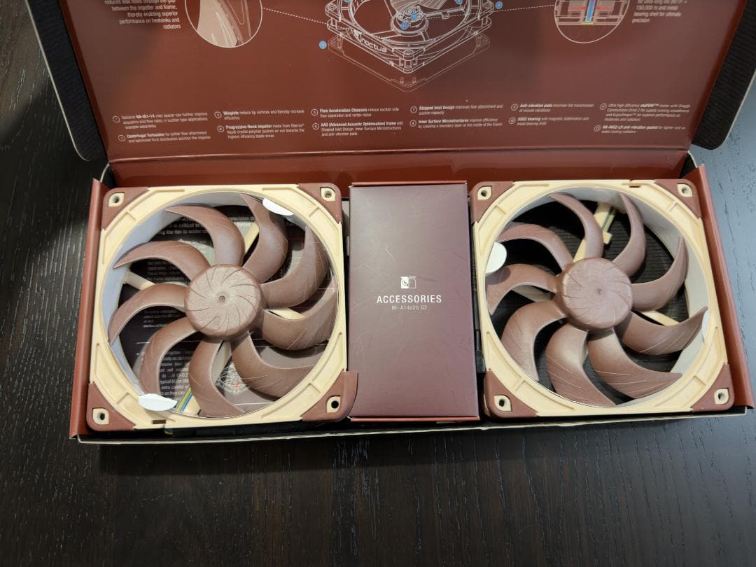 Noctua NF-A14x25 G2 PWM ファン4個セット