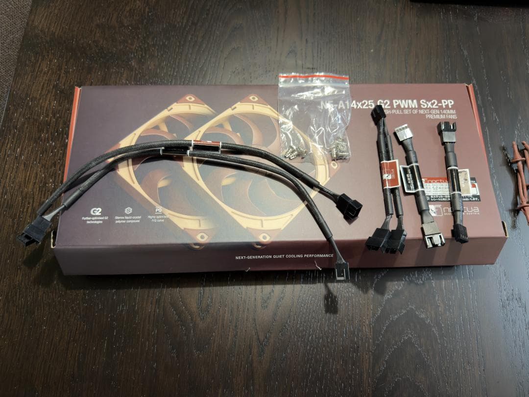 Noctua NF-A14x25 G2 PWM ファン4個セット